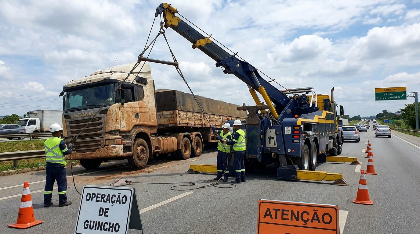 Guincho para Caminhão em Fortaleza‑CE